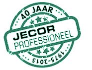 Logo jecor 40 jaar