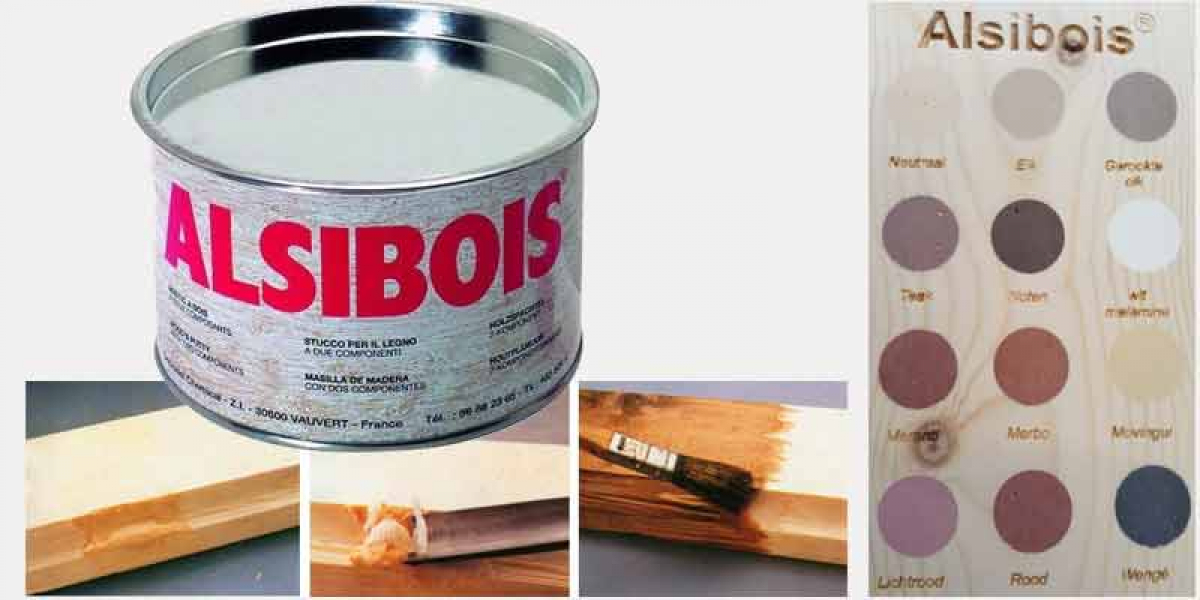 Alsibois 2-componenten houtvuller